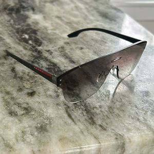 Prada Aviator Black Sunglasses